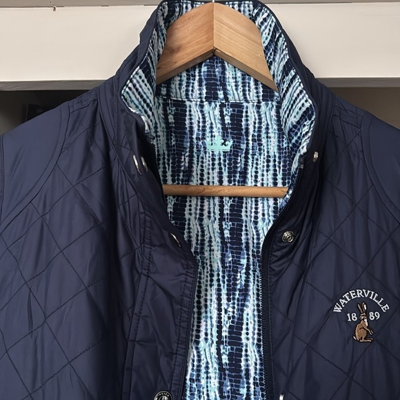 Peter Millar , WATERVILLE 1889, Crown Diamond Quilted Reversible Golf Vest, XS? - Picture 3 of 11